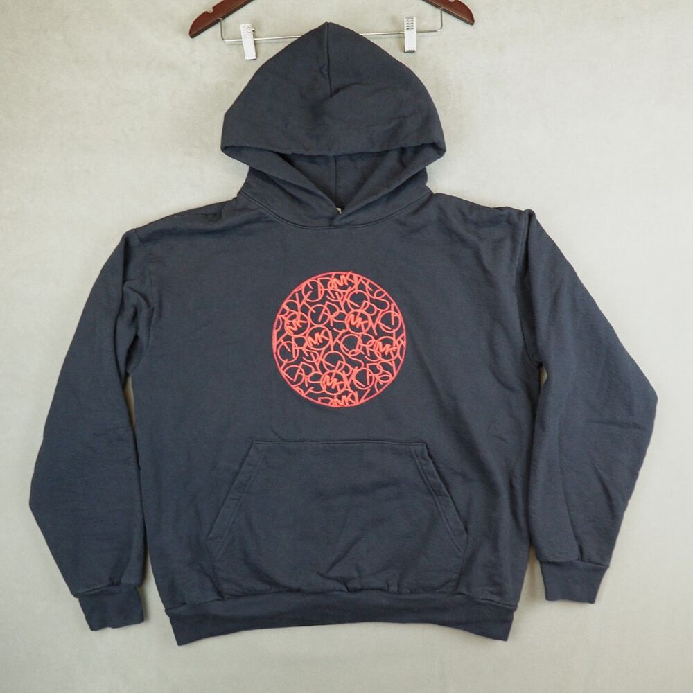 Los Angeles Apparel 14oz Heavy Fleece Hooded Pullover Sweatshirt XL Black